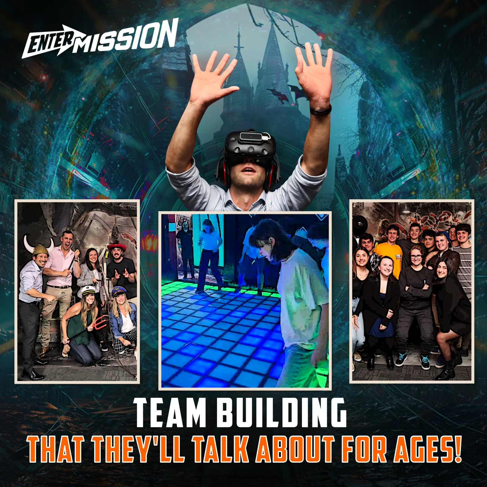 An ad Massive Impact designed for Entermission.