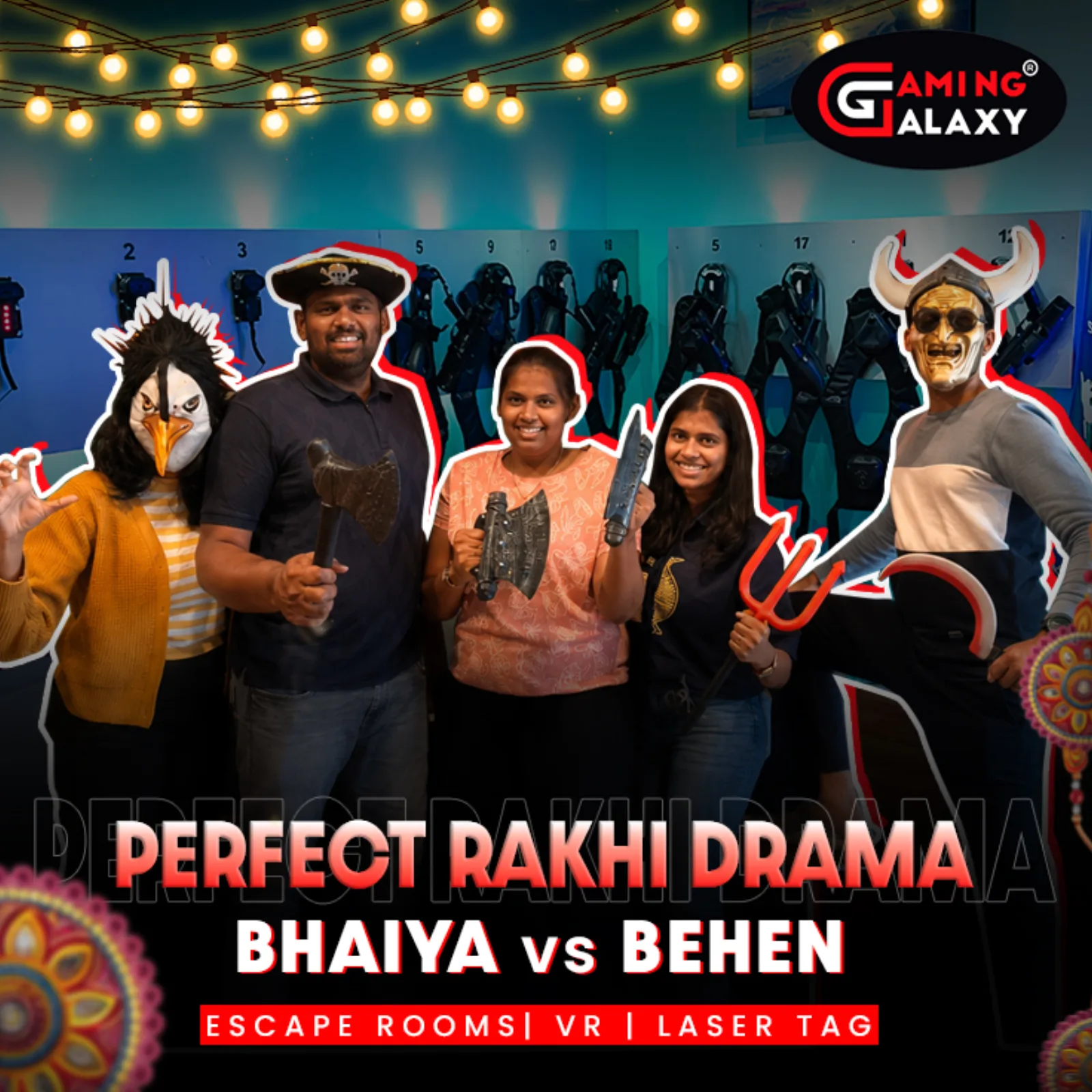 Raksha Bandhan escape room Facebook ad