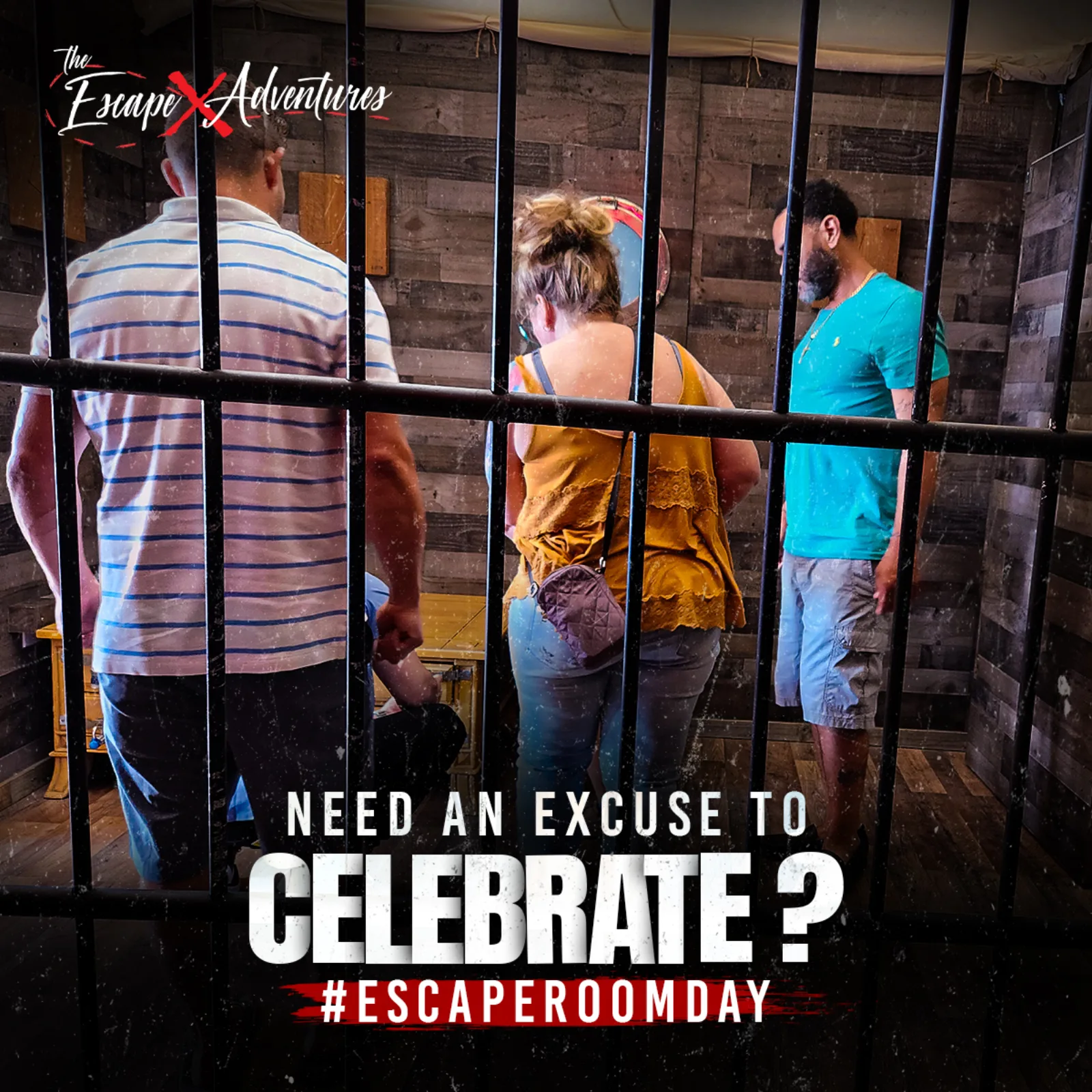 An ad Massive Impact designed for The Escape Adventures.